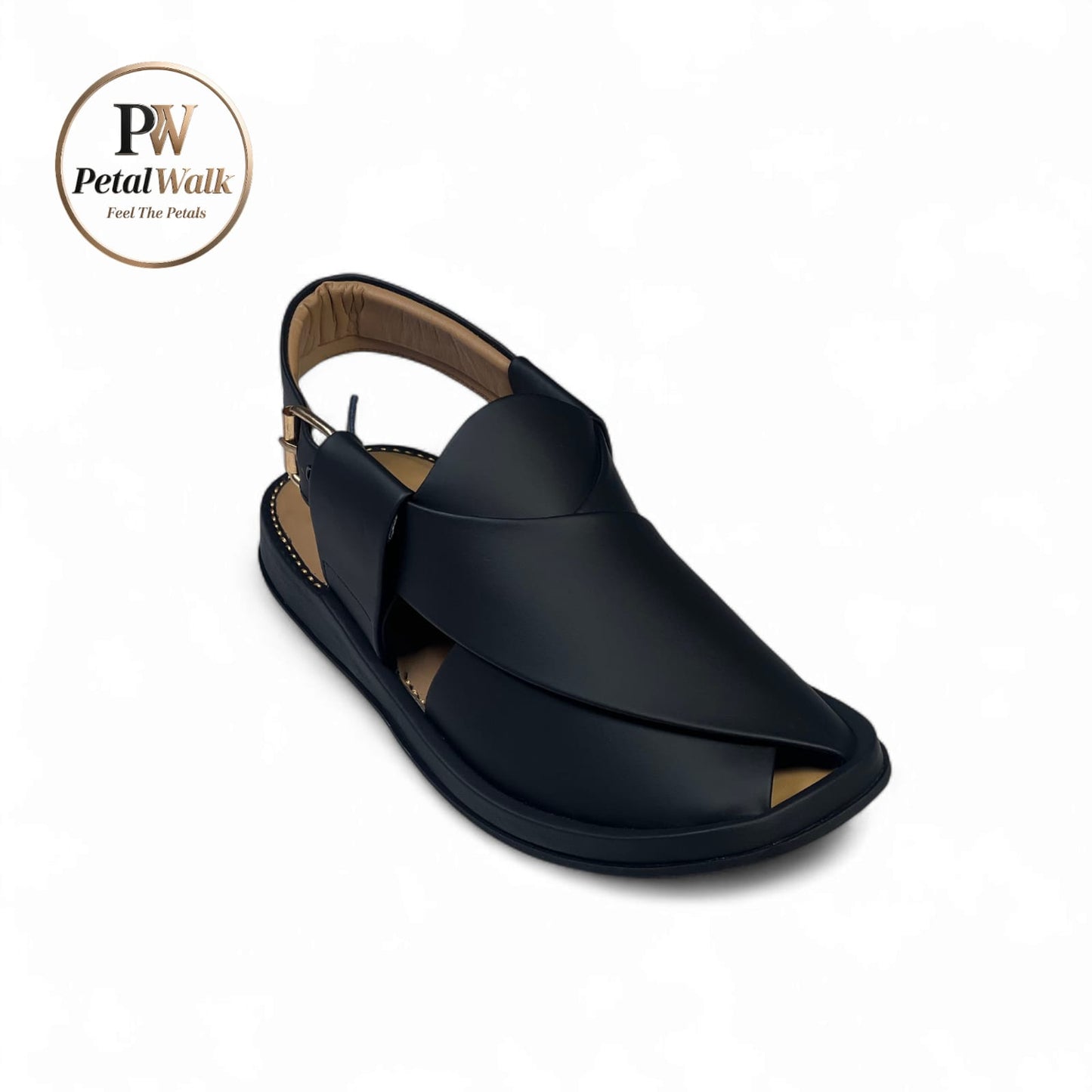 Light Mustard Ring Sole Handmade Chappal