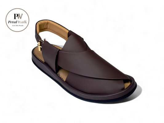 Coffee Brown Ring Sole Handmade Chappal