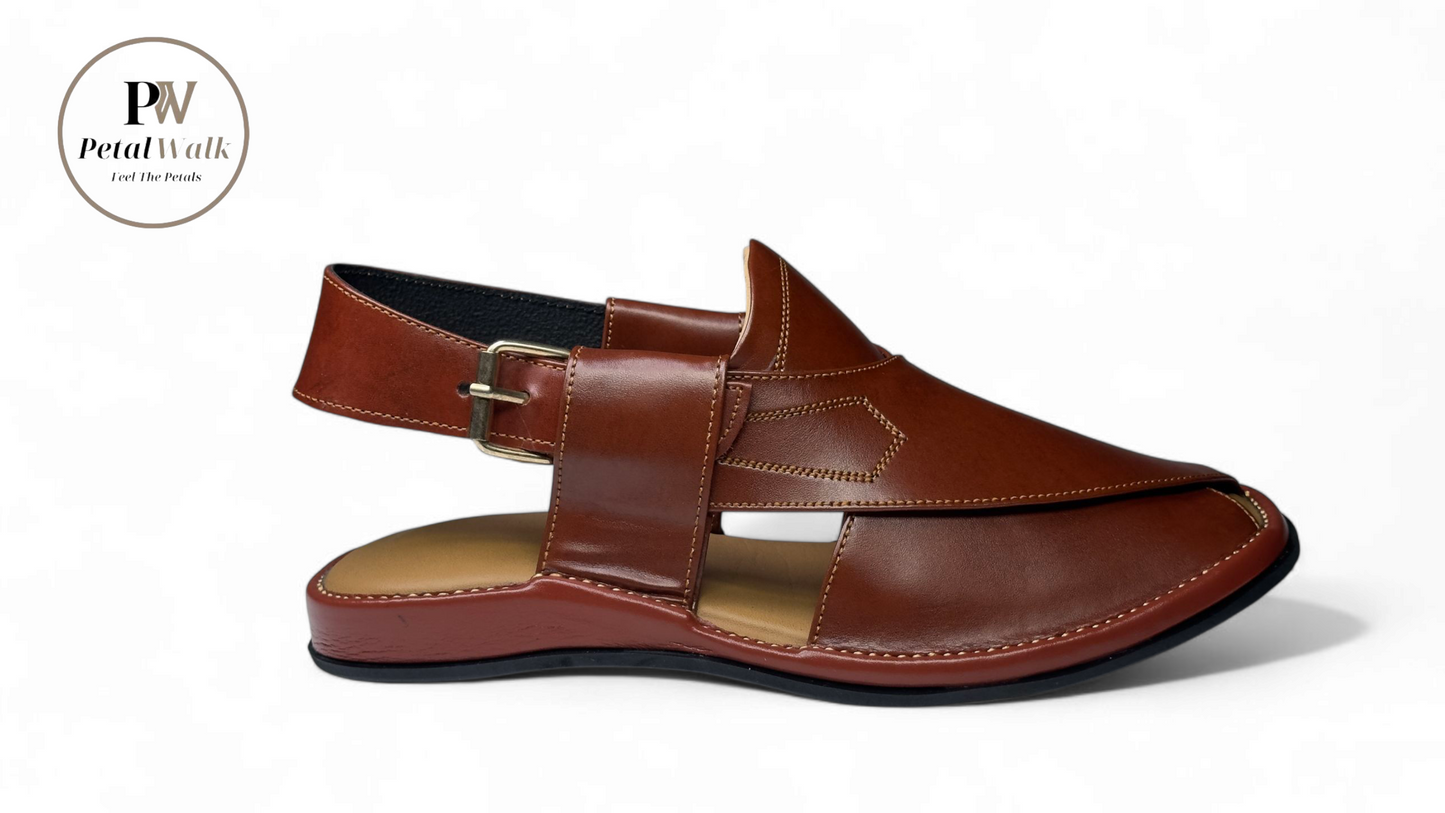 Mustard Gogo Elite Charsadda Chappal