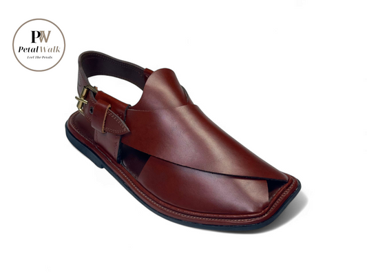 Traditional Charsadda Mustard Golti Chappal