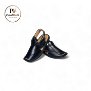 PetalWalk Black Smart Zalmi Chappal