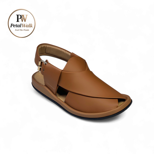 Light Mustard Ring Sole Handmade Chappal
