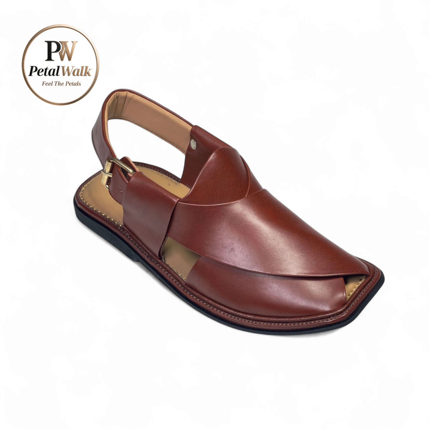 PetalWalk Mustard Smart Zalmi Chappal