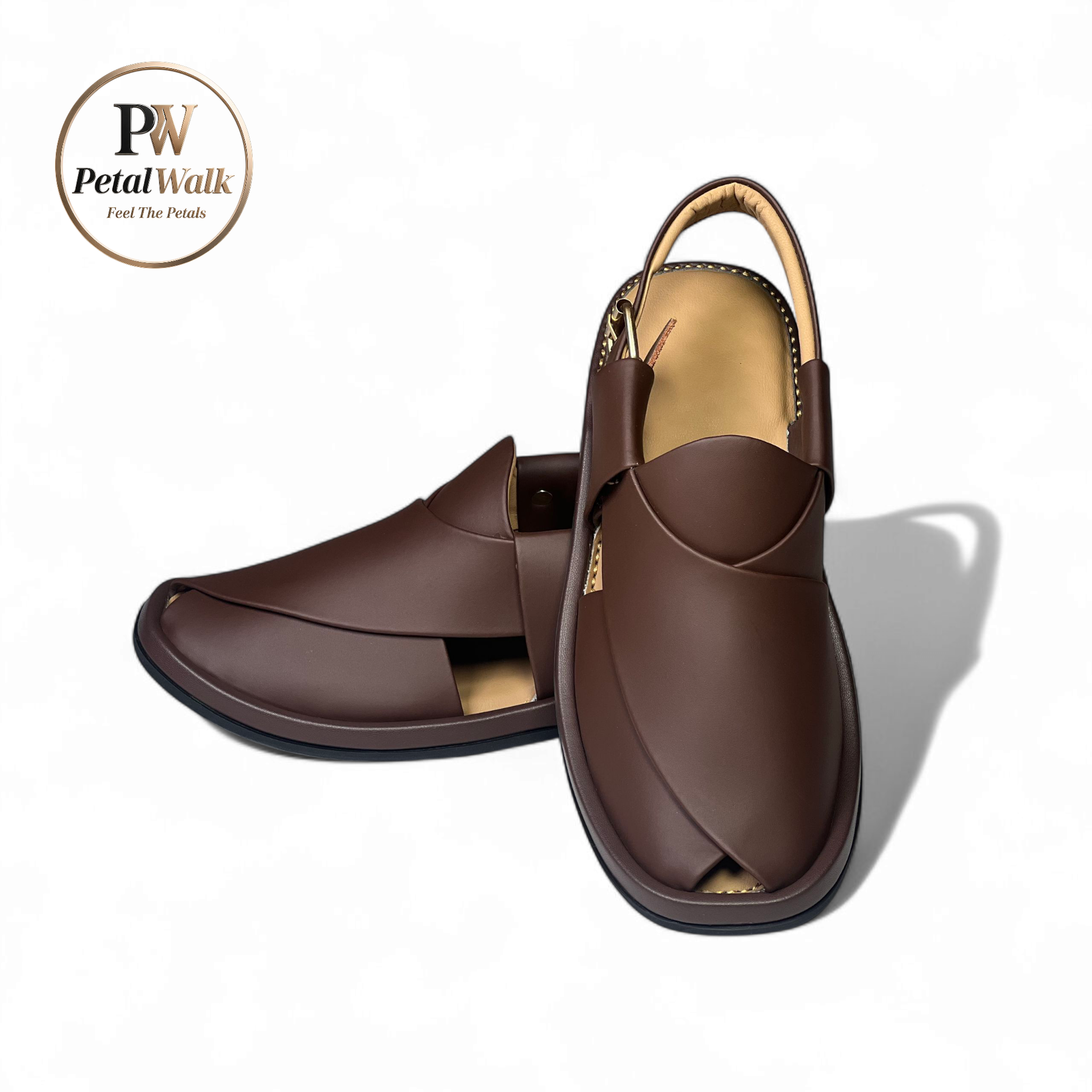 Coffee Brown Ring Sole Handmade Chappal