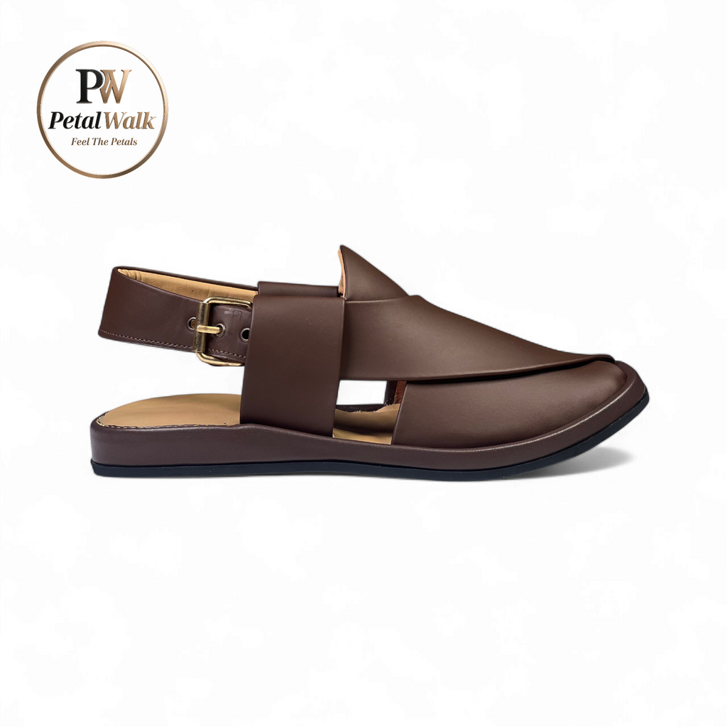 Coffee Brown Ring Sole Handmade Chappal