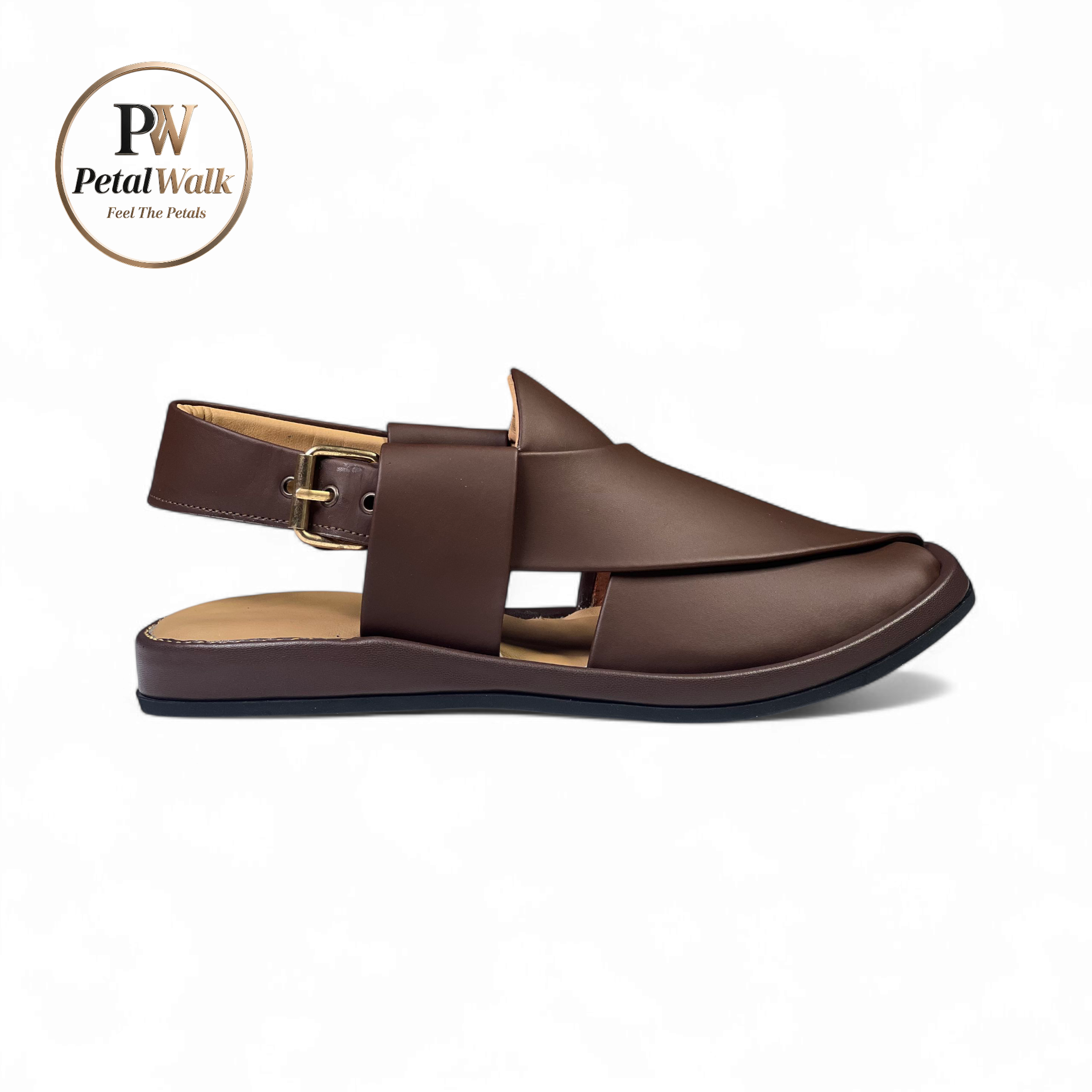 Coffee Brown Ring Sole Handmade Chappal